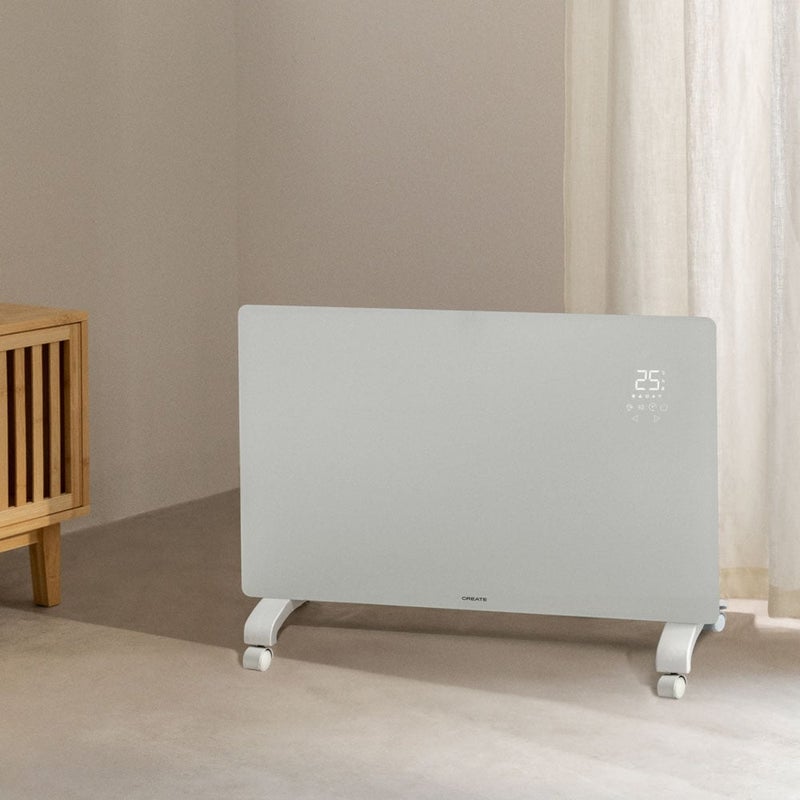 EVERWARM GPH2000 - Szklany Grzejnik Elektryczny z Wi-Fi