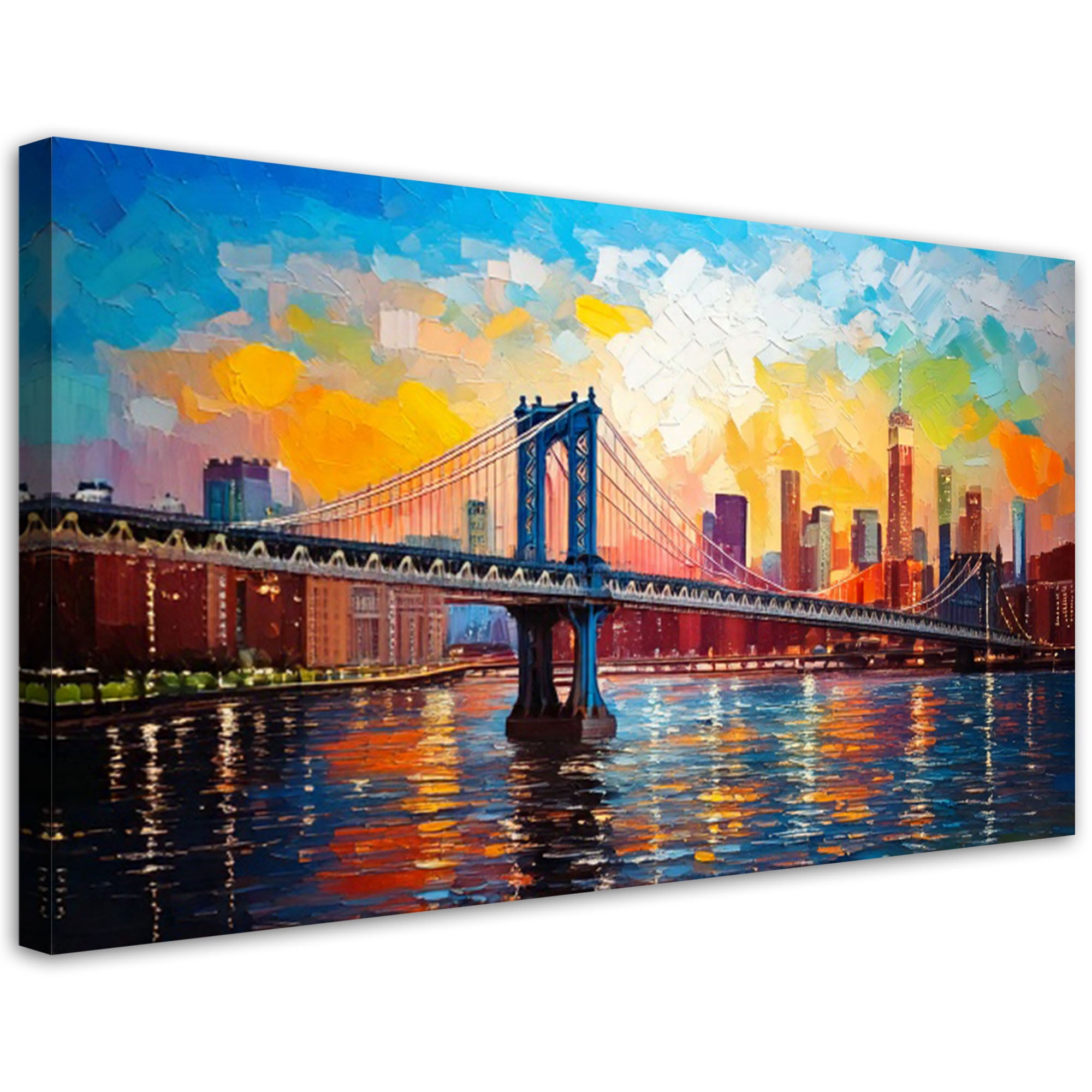 Obraz do sypialni most krajObraz nowy jork 120x60