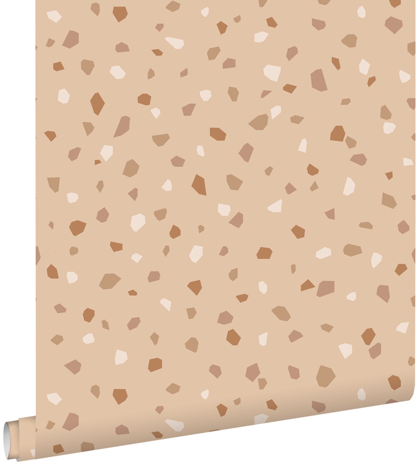Tapeta lastryko beżowymIterakota - 50 x 900 cm - ESTAHOME