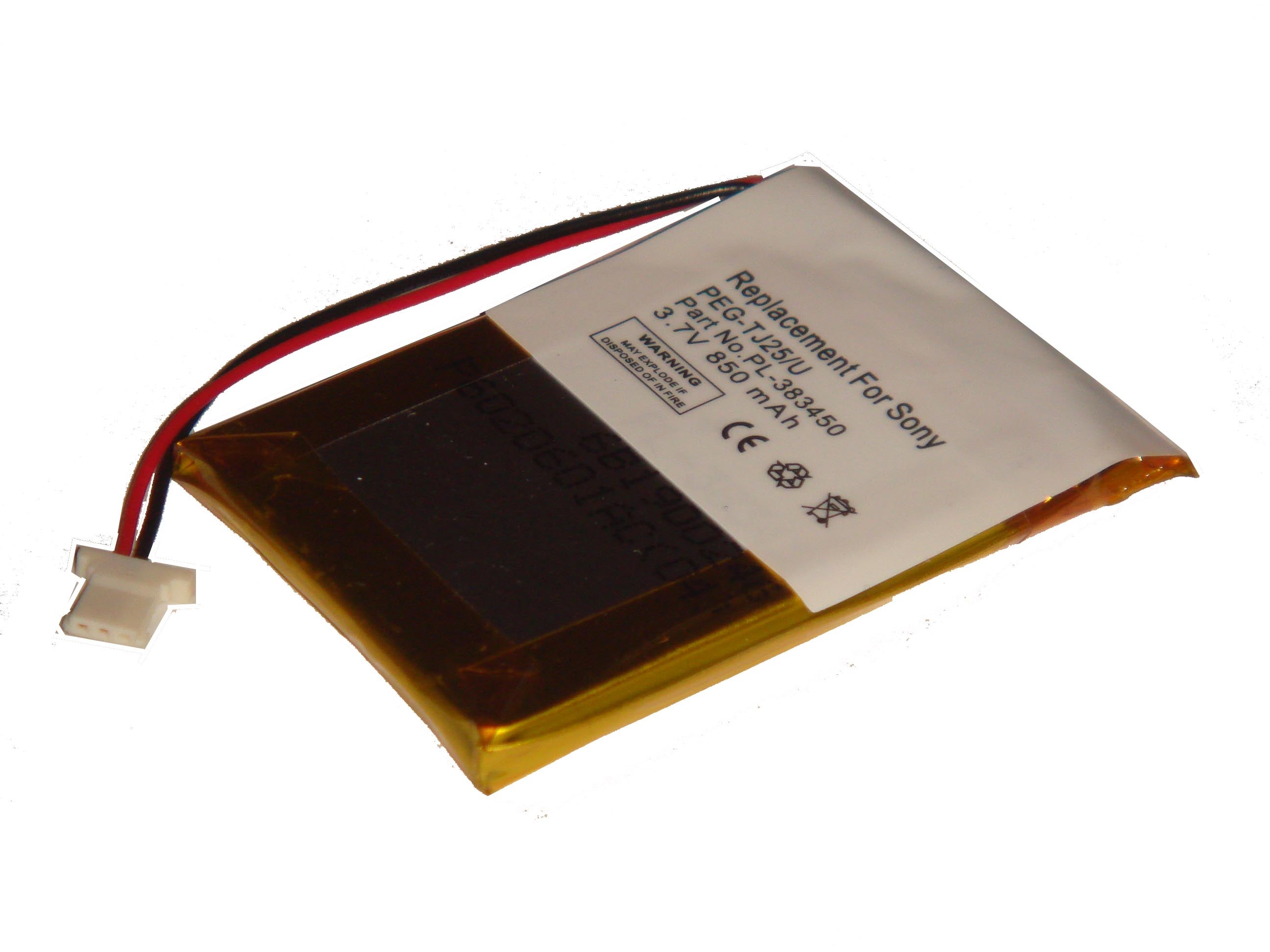 Batteria Compatibile Vhbw Per Sony Clie PEG-TJ35 / PEG-TJ25 (850mAh, 3,7V, Li-Poly) - 2