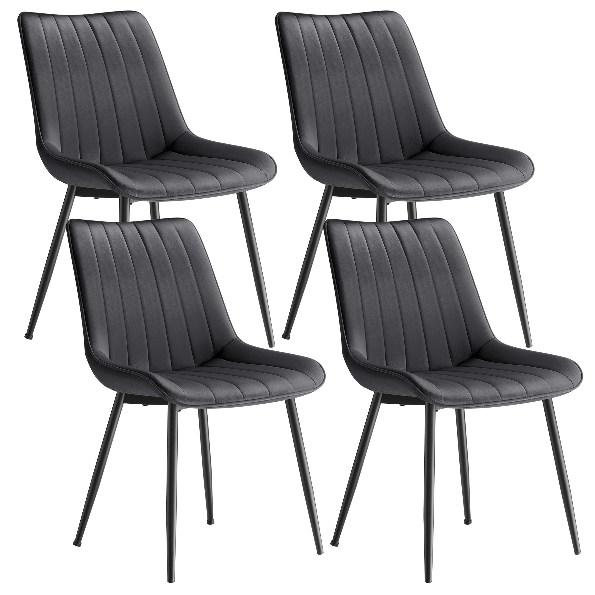 Lot de 2 Chaise Salle à Manger, Chaise Cuisine, Supportant Jusqu'à 120 Lot de 2 Chaise Salle à Manger, Chaise Cuisine, Supportant Jusqu'à 120