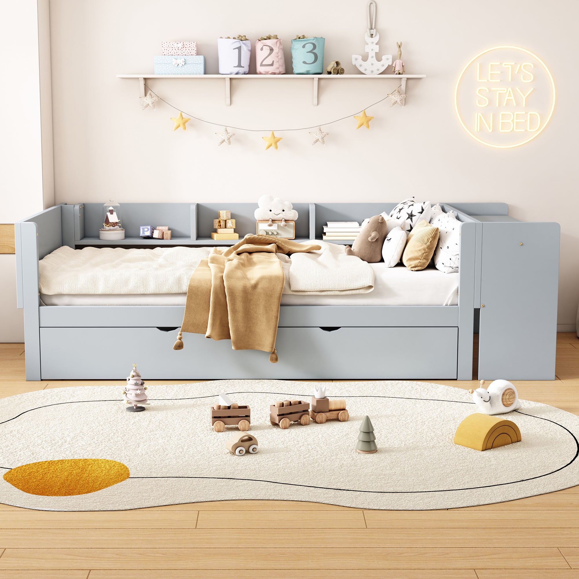 Letto Matrimoniale Letto Singolo Con Letto Estraibile Design Letto