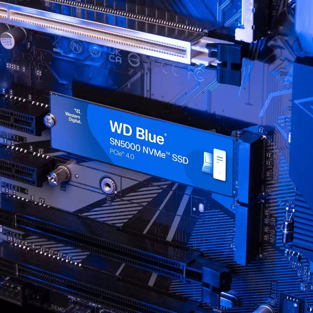 Mémoire SSD Western Digital Blue SN5000 500 Go M.2 PCI Express 4.0 NVMe 3D TLC NAND - 4