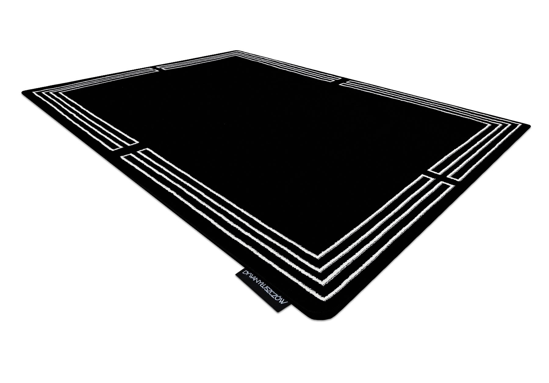 Dywan HAMPTON Chick ramka czarny 200x290 cm - 3