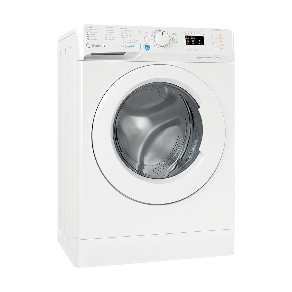 Indesit Innex BWSA 7125X WV IT machine à laver Charge avant 7 kg 1200 ...