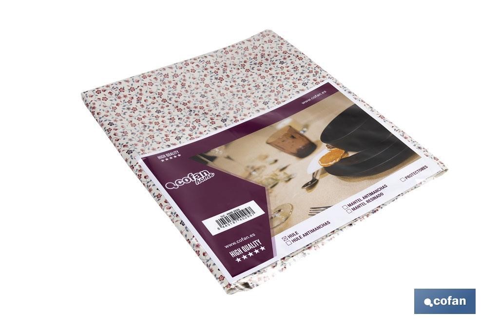 Toile cirée avec motif floral moderne 140x300cm en PVC et polypropylène - 2