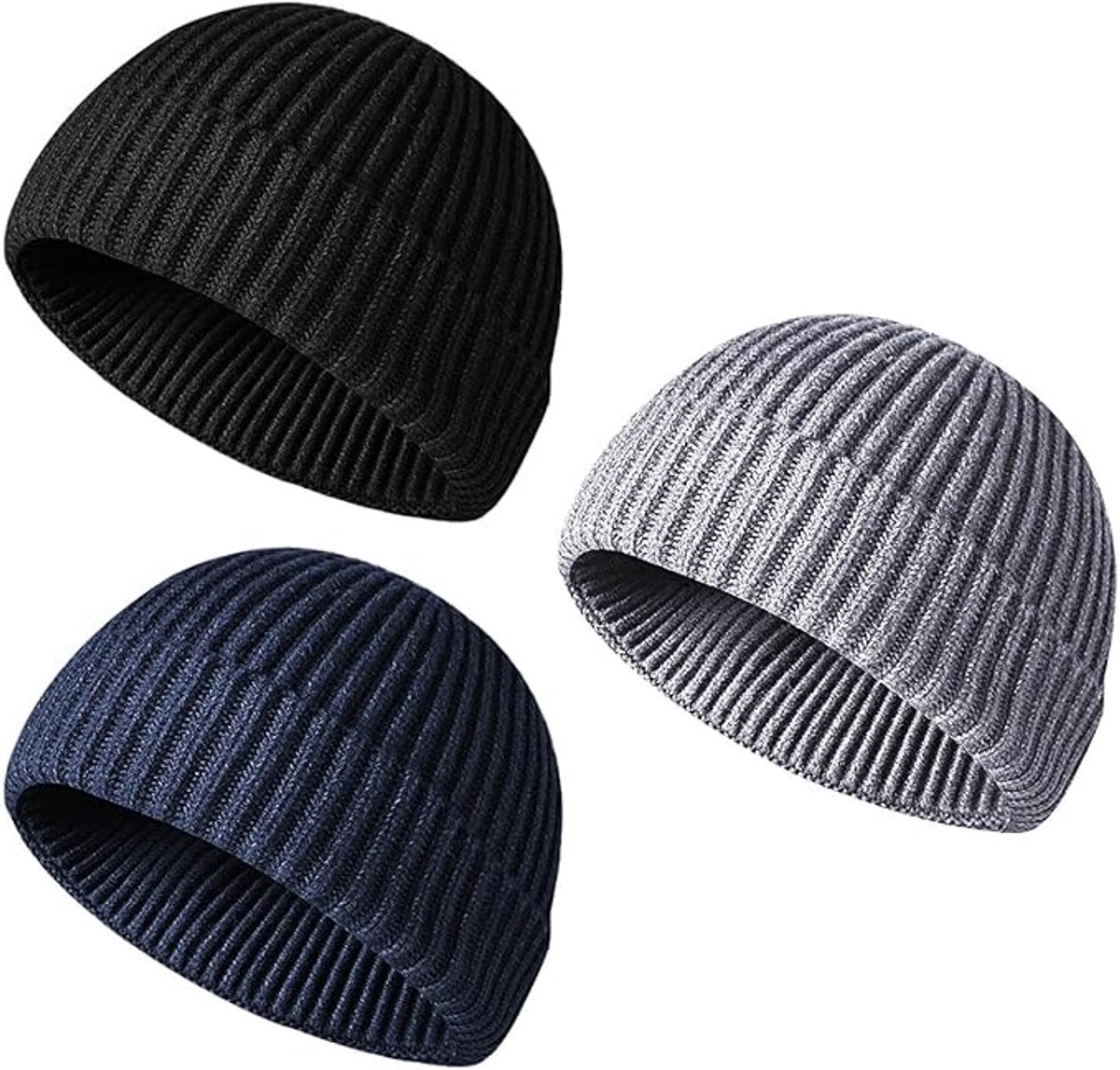 BERRETTO CAPPELLO CUFFIA DONNA INVERNALE MISTO COTONE DECORAZIONI