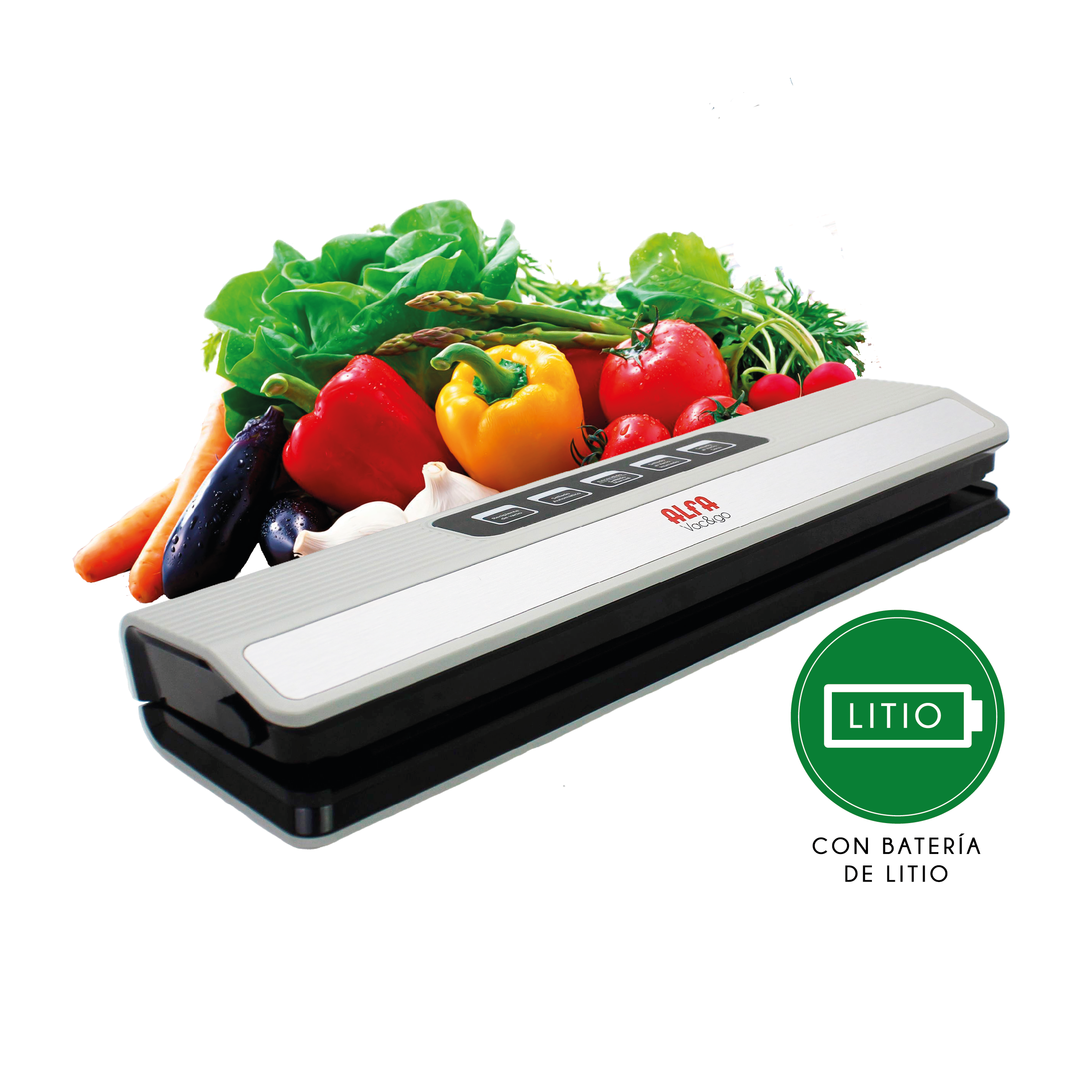 Alfa Envasadora Portátil Con Batería Vac&Go - Imagen 3