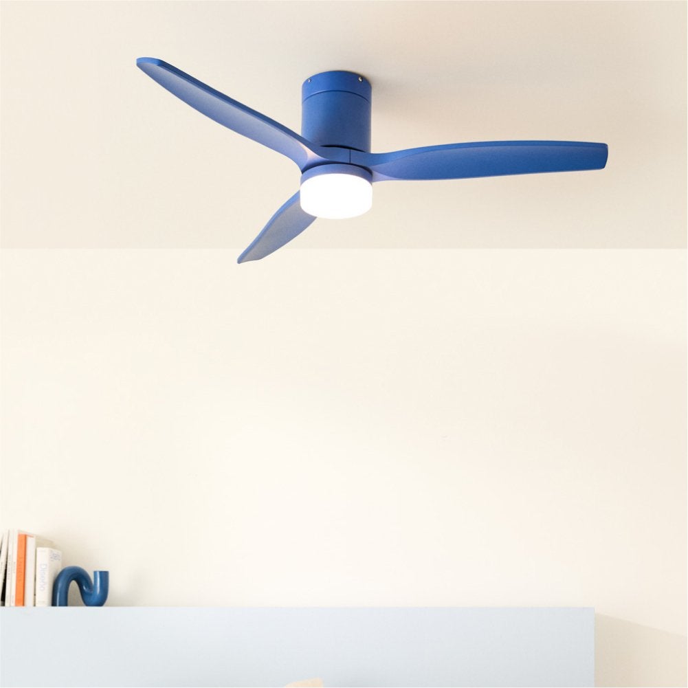 CREATE - WIND CALM - Cichy wentylator sufitowy 40W z technicznymi łopatkami ABS w różnych rozmiarach -