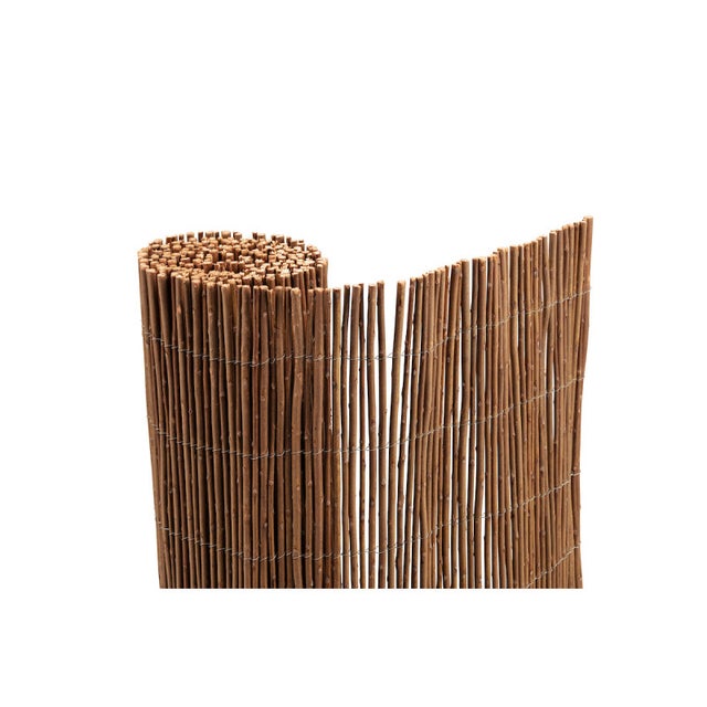 Brise Vue Occultant 100 X 550 Cm Marron - Écran Jardin Balcon Piscine, Résistant UV Et Vent