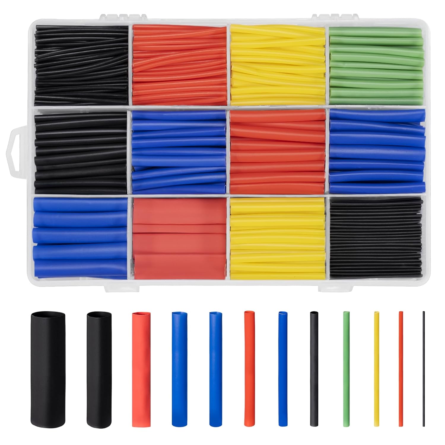 Gaine Thermorétractable Étanche 4:1 Noir 16mm - Kit 4M Ruban Isolant Pour Câbles Et Connexions