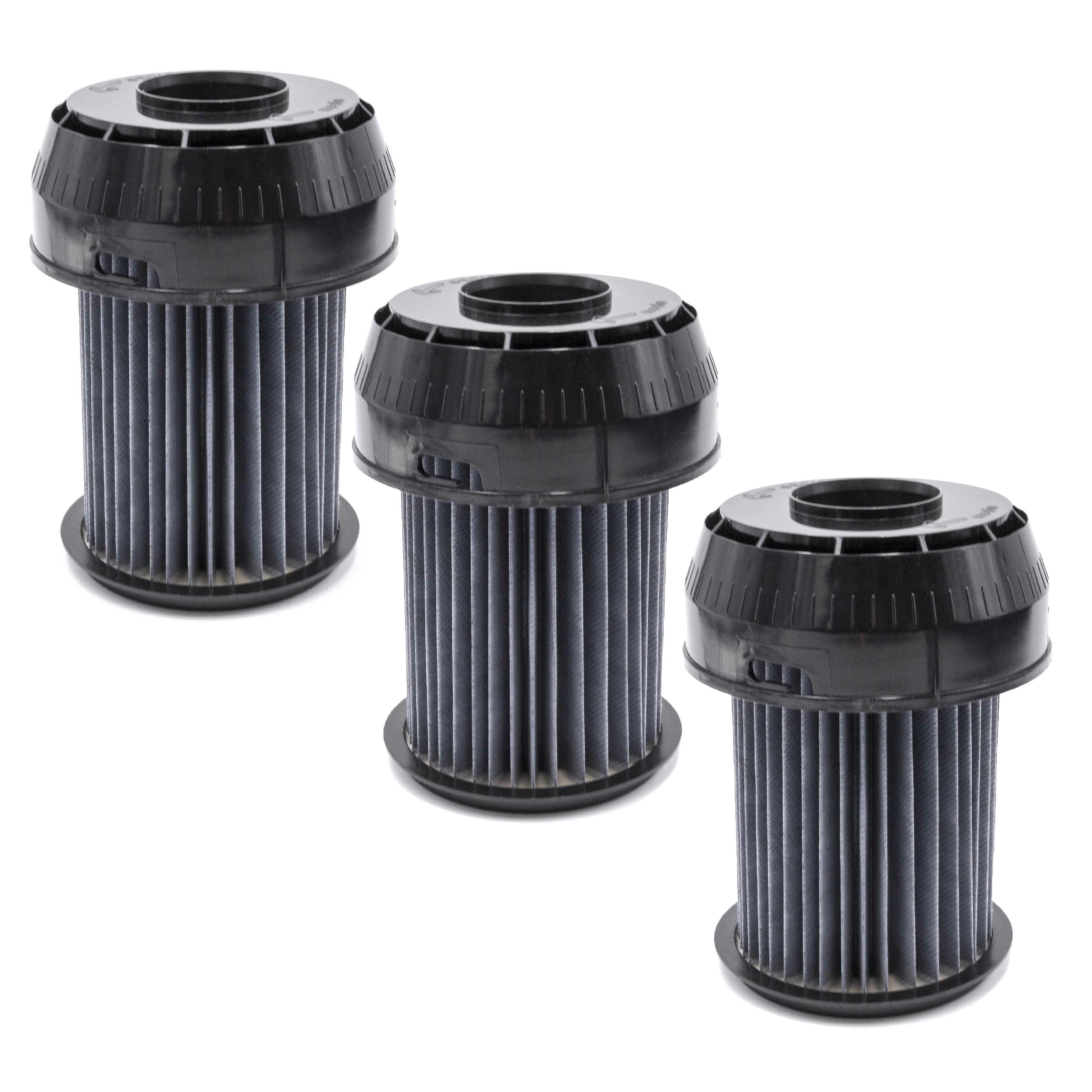 Vhbw 3x filtre plissé compatible avec Bosch BGS 61842/01 BOSCH ROXX X ...