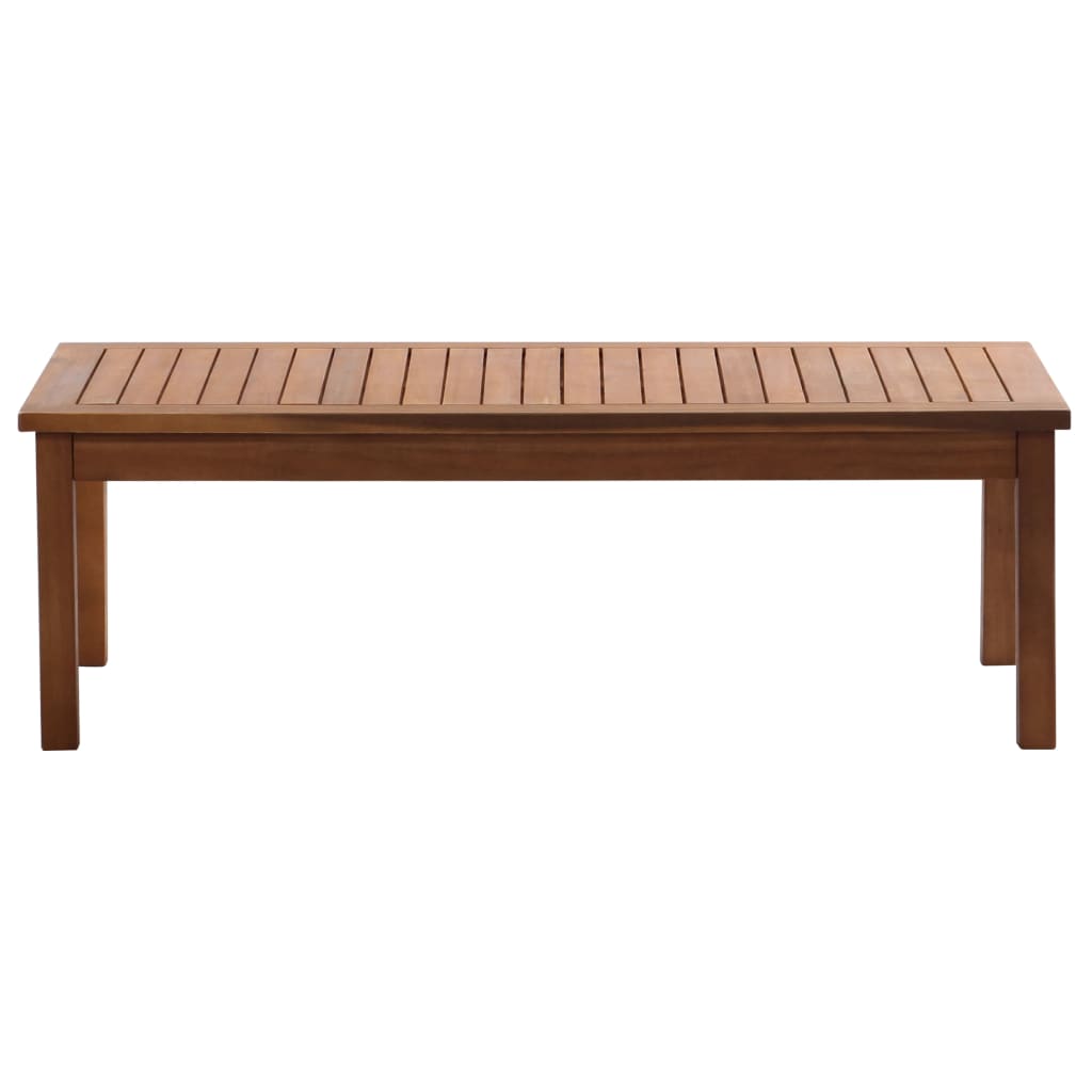 Salon de jardin 4 pcs Bois d acacia solide - 7