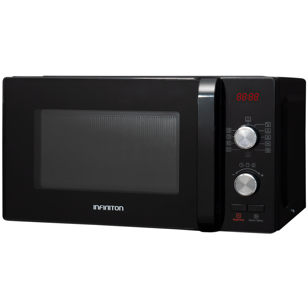 Infiniton Microondas Mw-F102, 20L., 700W, Sin Plato Giratorio Negro , Leroy Merlin