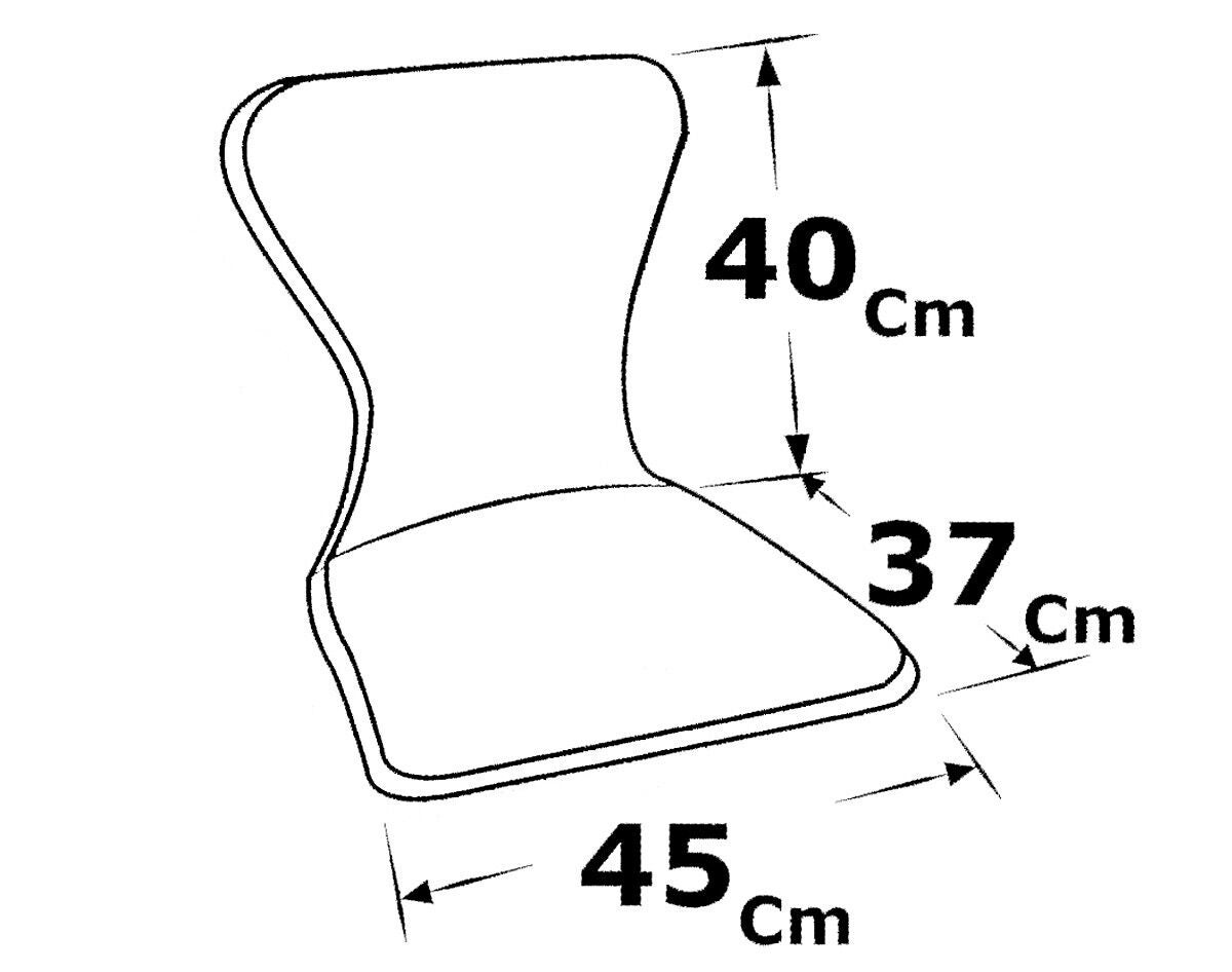Cuscino Sedia Poltrona Giardino Coprisedia Tinta Unita Seduta Schienale Pieghevole Morbido Turchese | Leroy Merlin