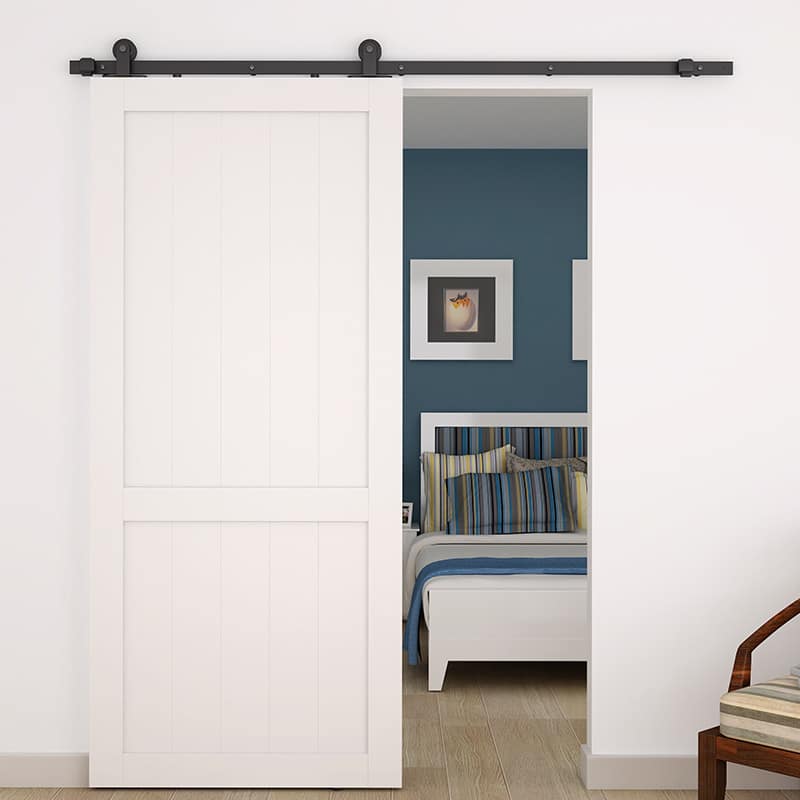 Rail porte coulissante en acier Bario 1 – kit complet 3m - 2