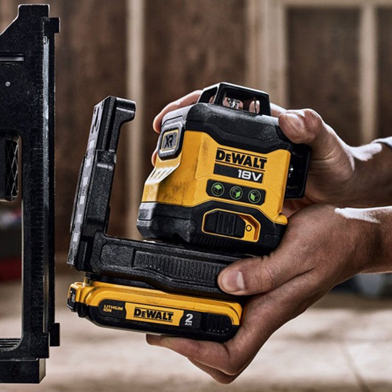 DEWALT Laser Multilinea Verde 3x360° 18V 2Ah - DCLE34031D1-QW - 3