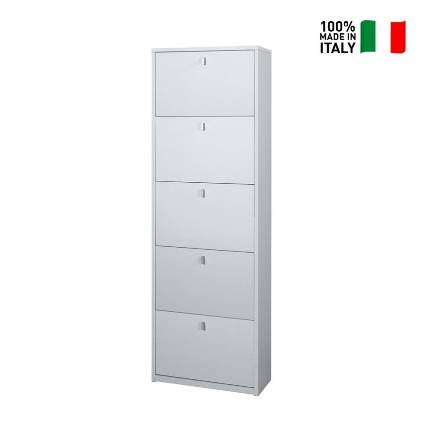 Armoire à chaussures moderne et peu encombrante 5 portes 25 paires de chaussures Mond - 2