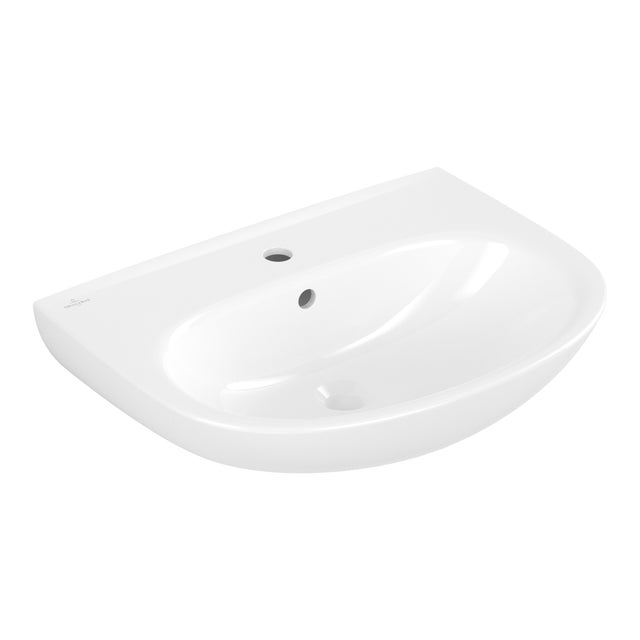 Villeroy & Boch O.novo, Lavabo mural Blanc, 60x46cm, avec trop-plein
