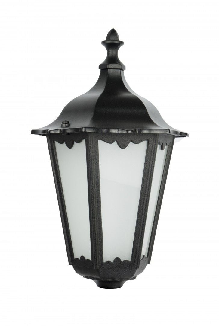 Lampa ogrodowa stojąca Retro czarna 1xE27x60W IP43 wym: 39 x 24 x 24 cm aluminium SU-MA