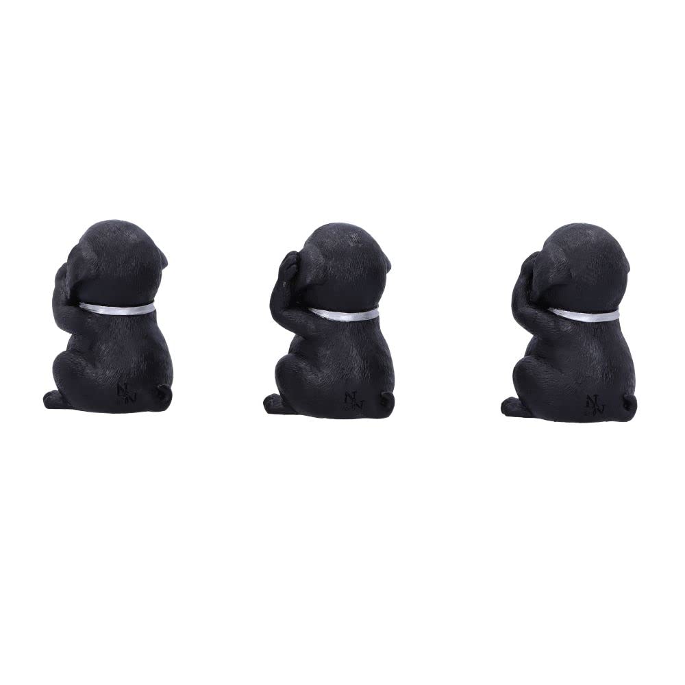 Nemesis Now Three Wise Labrador, nero, 8,5 cm, B5881V2 - 6