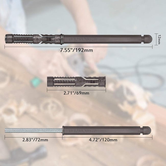 8x Staffa Per Mensola Bianco 24 Cm In Alluminio Reggimensola Galleggianti A Muro | Leroy Merlin - Foto 7