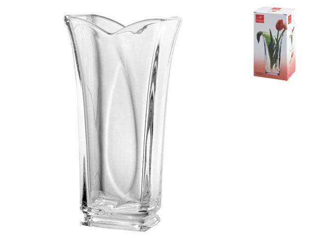 Vaso Fiori In Vetro Vinciana Cm 23 Scatola Bormioli Rocco