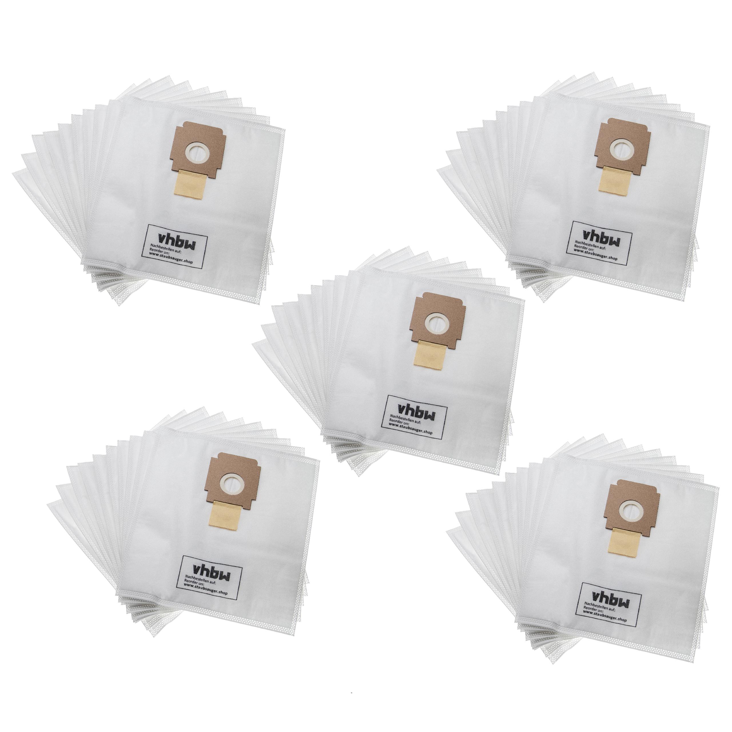 vhbw 50x Sacs compatible avec Rowenta RO506101410, RO506111, RO506111410, RO5131, RO513111410 aspirateur - microfibres non tissées, 33cm x 31cm, blanc - 3