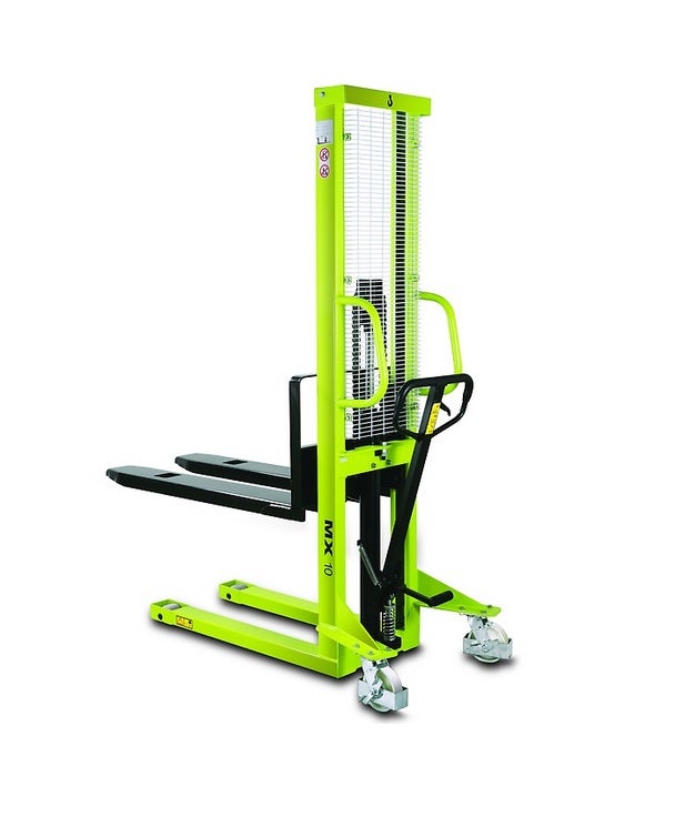 Impilatore manuale 500 kg - Sollevamento massimo 910 mm - Forche 1150x550 mm - HB105000000
