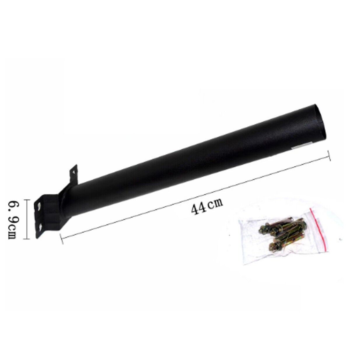 Palo Staffa Lampione Stradale In Metallo Esterni Verniciato Nero 43 5 D Cm 5 5 Rg Esterno 0019 - Foto 9