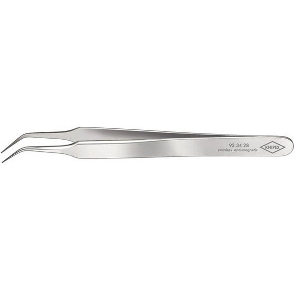 Pince Précelle Inox Bec Coudé – 155 Mm, Pour Micro-mécanique, électronique, Horlogerie Et Modélisme - 7