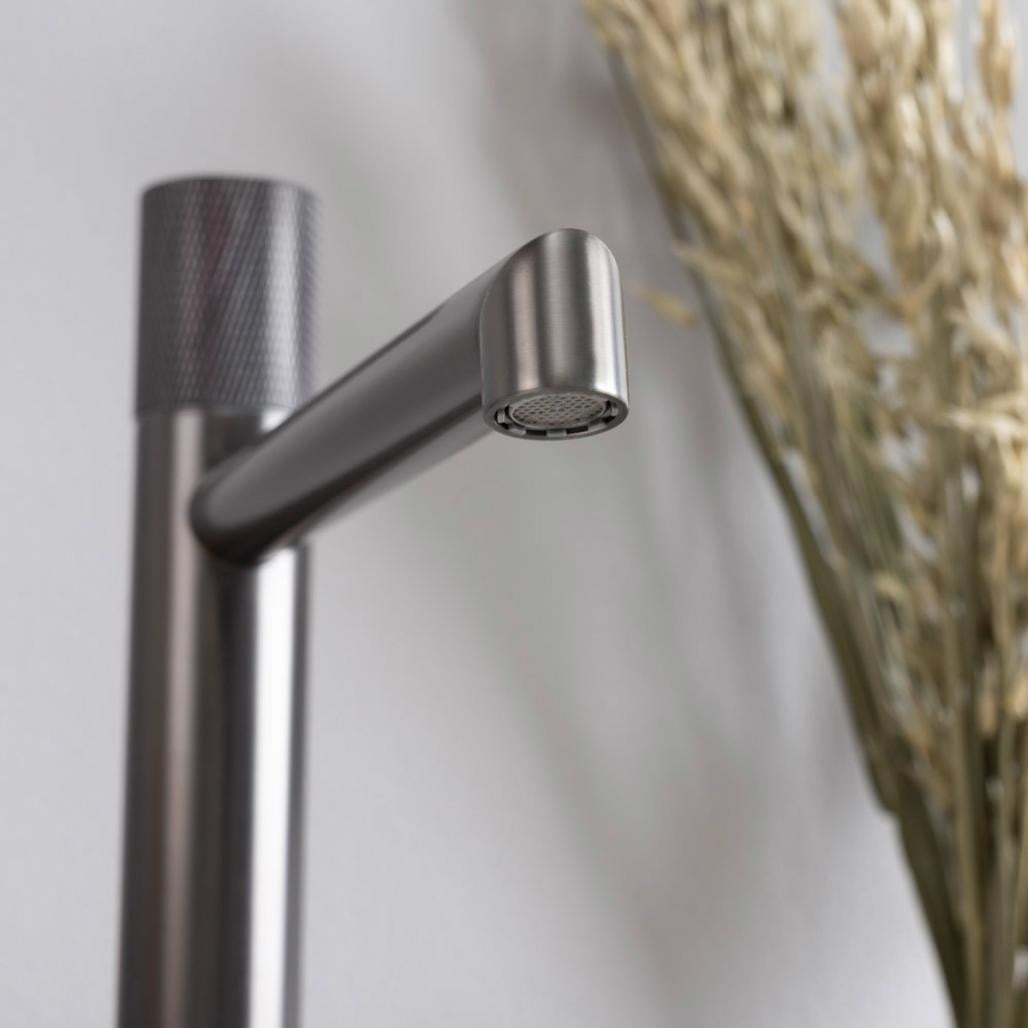 Mitigeur progressif haut pour vasque Irminio gun-métal - 6