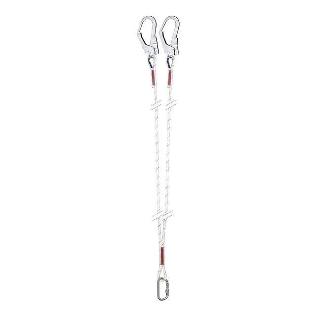 3M - Longe de maintien en Y Trigger à corde - Mousqueton à vis - 1,3 M - AL432/1