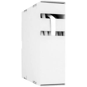 Gaine Thermorétractable Blanche - Diamètre 12 Mm, Longueur 10 M - Rapport Rétrécissement 2:1, Colle Intérieure - Température -55°C à +125°C - Pour Isolation, étanchéité Câbles