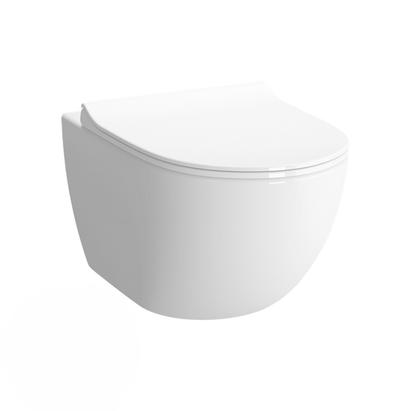 Inodoro sento rim-ex (sin brida) y tapa ultraplana con cierre amortiguado (7748b003-0075 + 120-003r009)