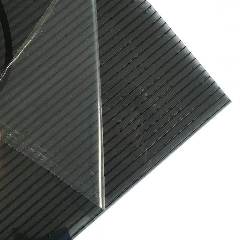 X-METAL Carport autoportant aluminium polycarbonate 10,89m² anthracite - 3