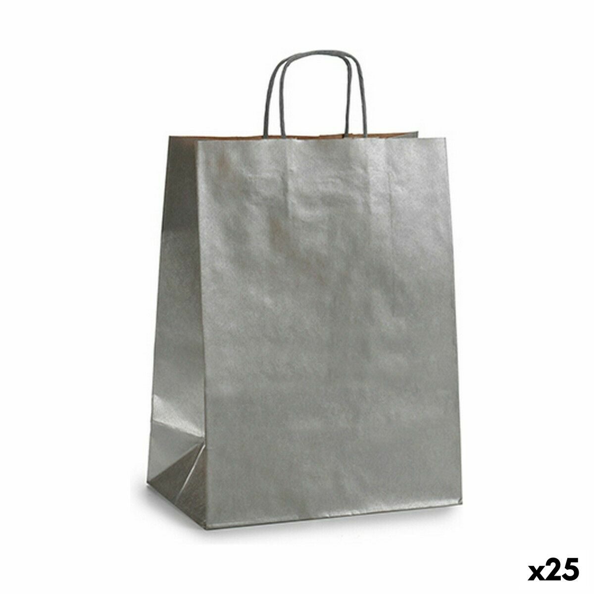 DeinPack Lot de 400 sacs en papier - 32 x 22 x 27 cm - Respectueux de l