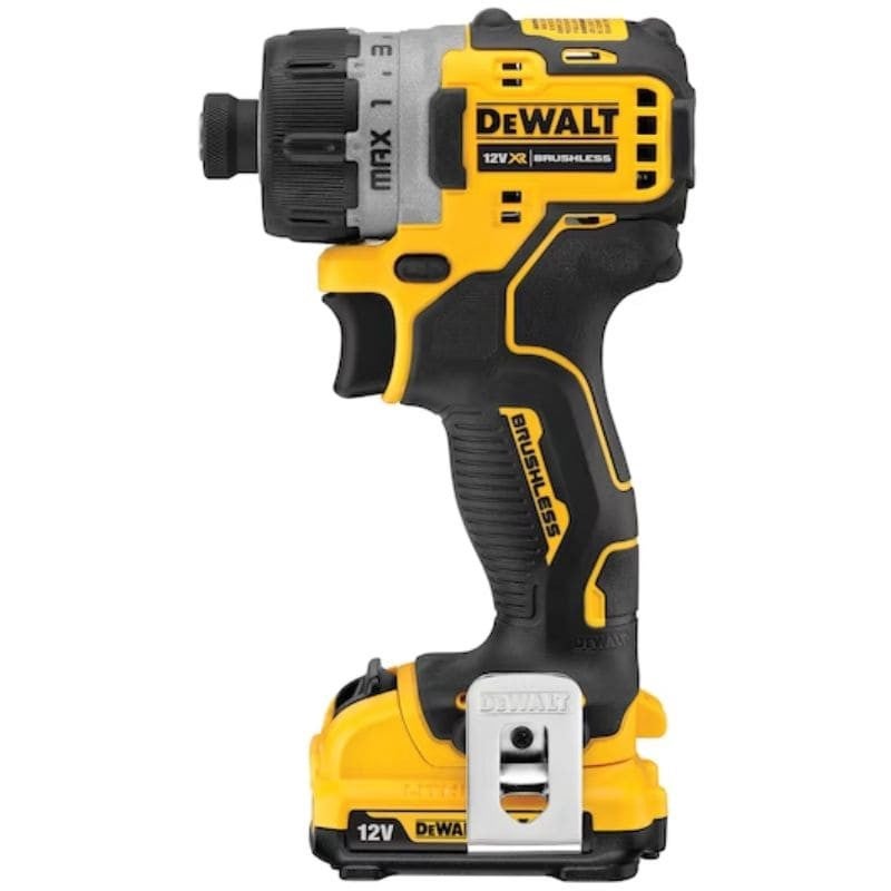 Visseuse XR 12V Brushless (2x2.0Ah) en coffret - DEWALT DCF601D2-QW - 2