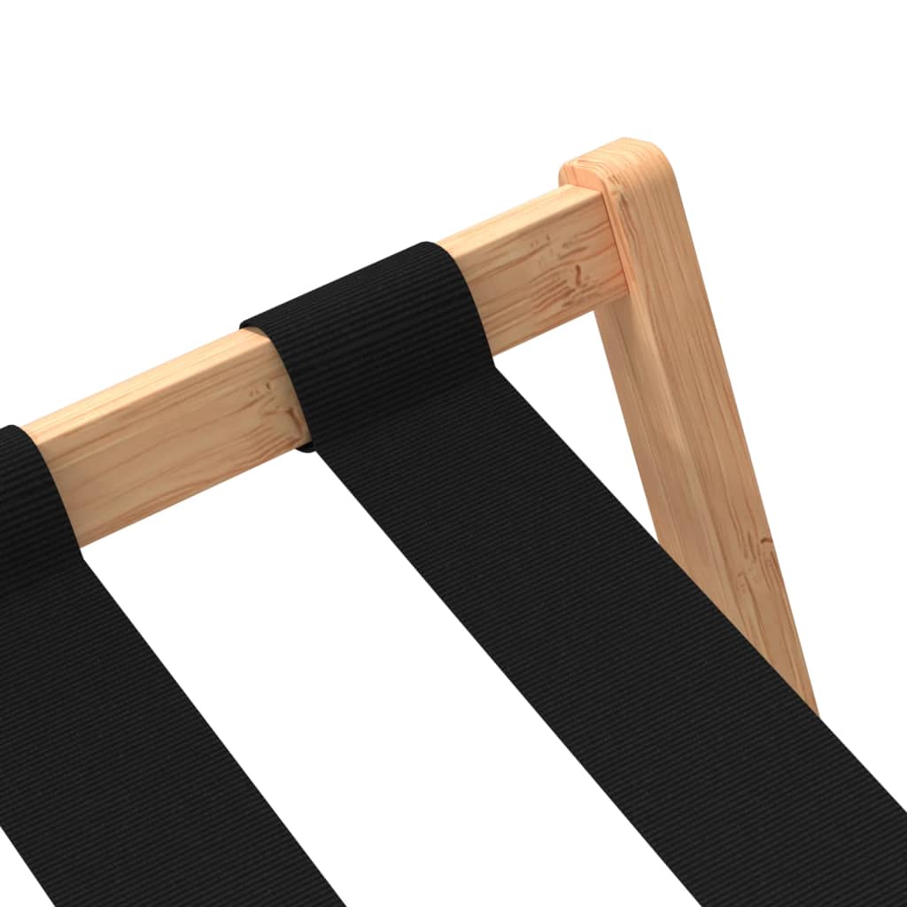 Porte-bagages 68,5x38x58 cm bambou Unico / Marrón - 6