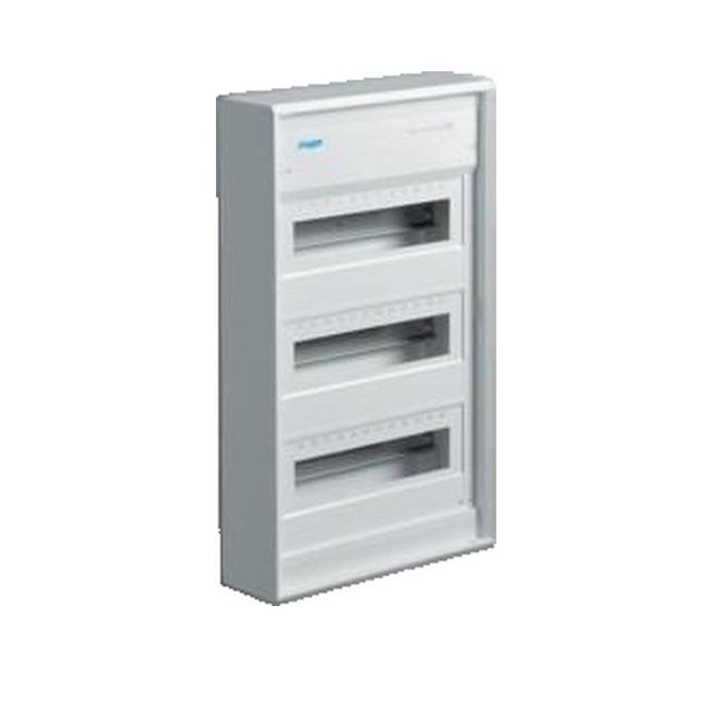 Armoire de distribution montage apparent (en saillie) Hager VA36CN VA36CN Nombre de divisions = 36 Nbr de rangées = 3
