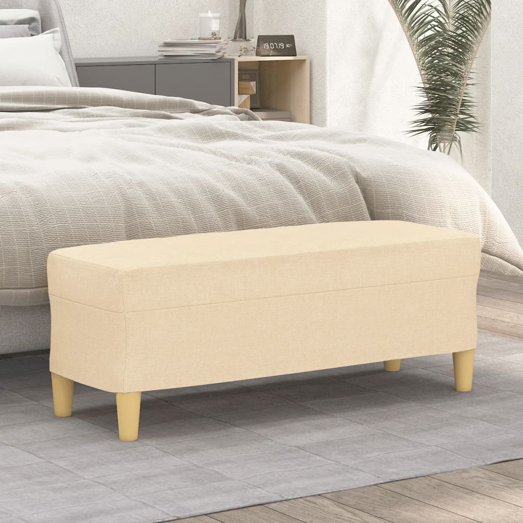 Banc Scandinave Minimaliste En Acajou Et Peau De Mouton - Rembourré - 6 Places - MILABERT