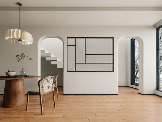Verrière atelier design en aluminium thermolaqué noir 180 x 130 cm (L x H) – ARTENA