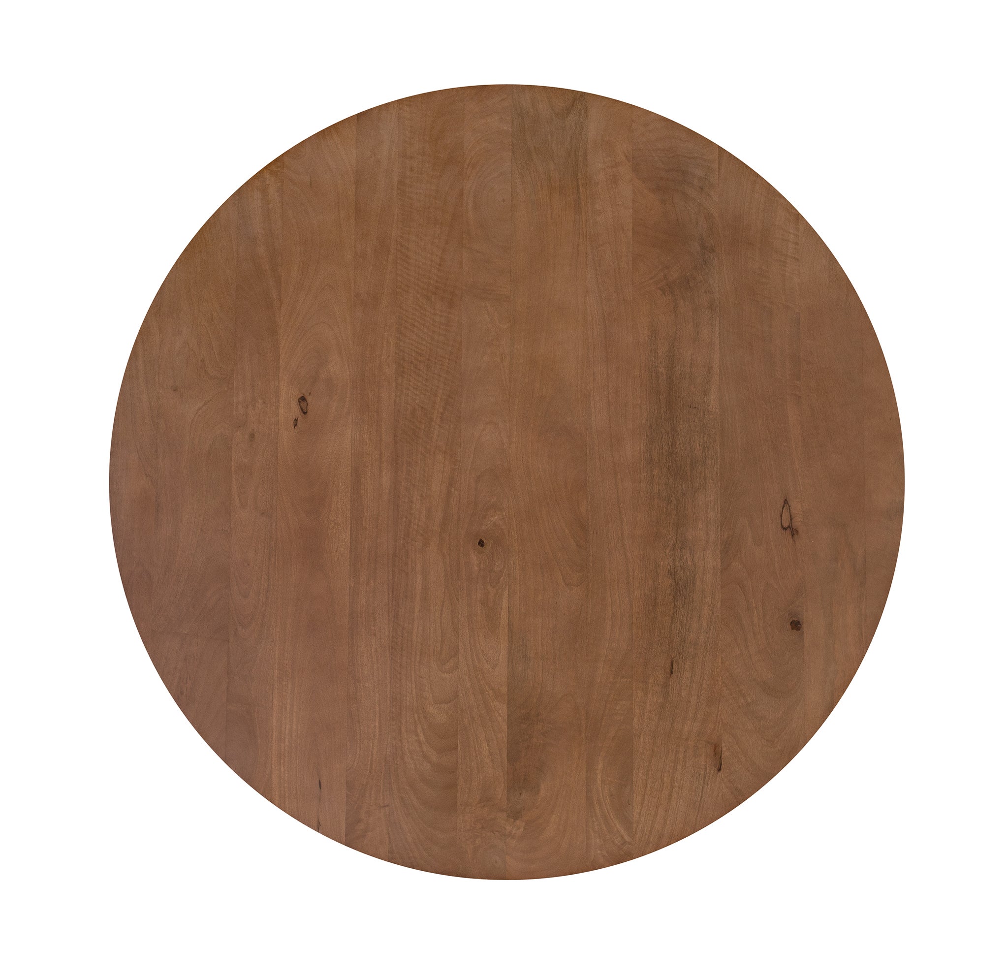 Table de Salle à Manger en Bois de Manguier 120 cm Style Contemporain ...