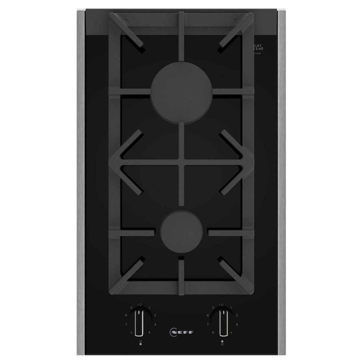 Table Domino Gaz 30cm 4700w Noir Inox Neff N23TS29S0 Leroy Merlin table-domino-gaz-30cm-4700w-noir-inox-neff-n23ts29s0-leroy-merlin