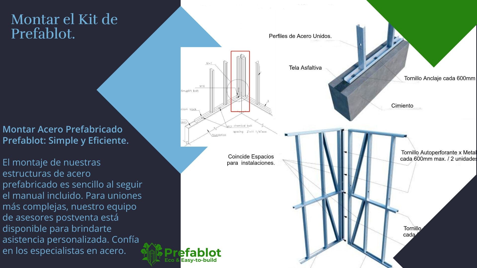 🇪🇸 Kit de Steel Frame 50m2 -Revestimiento, Aislamiento, Planos , Soporte. - 5