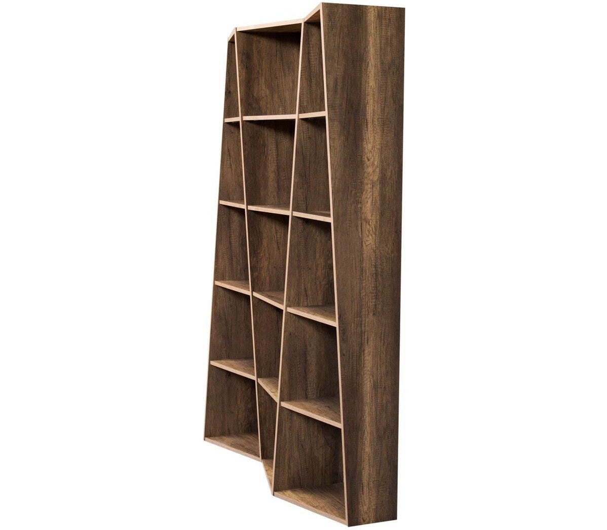 Bibliothèque moderne Trek avec 5 éléments en béton - 4