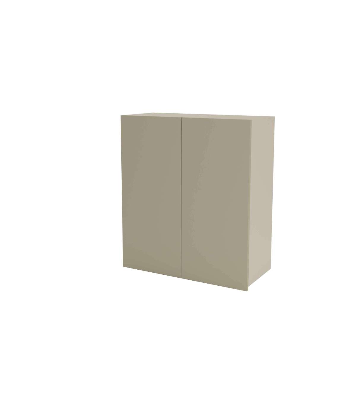 Mueble cocina alto con dos puertas en color visón, 90 cm(alto)80 cm(ancho)35 cm(largo)