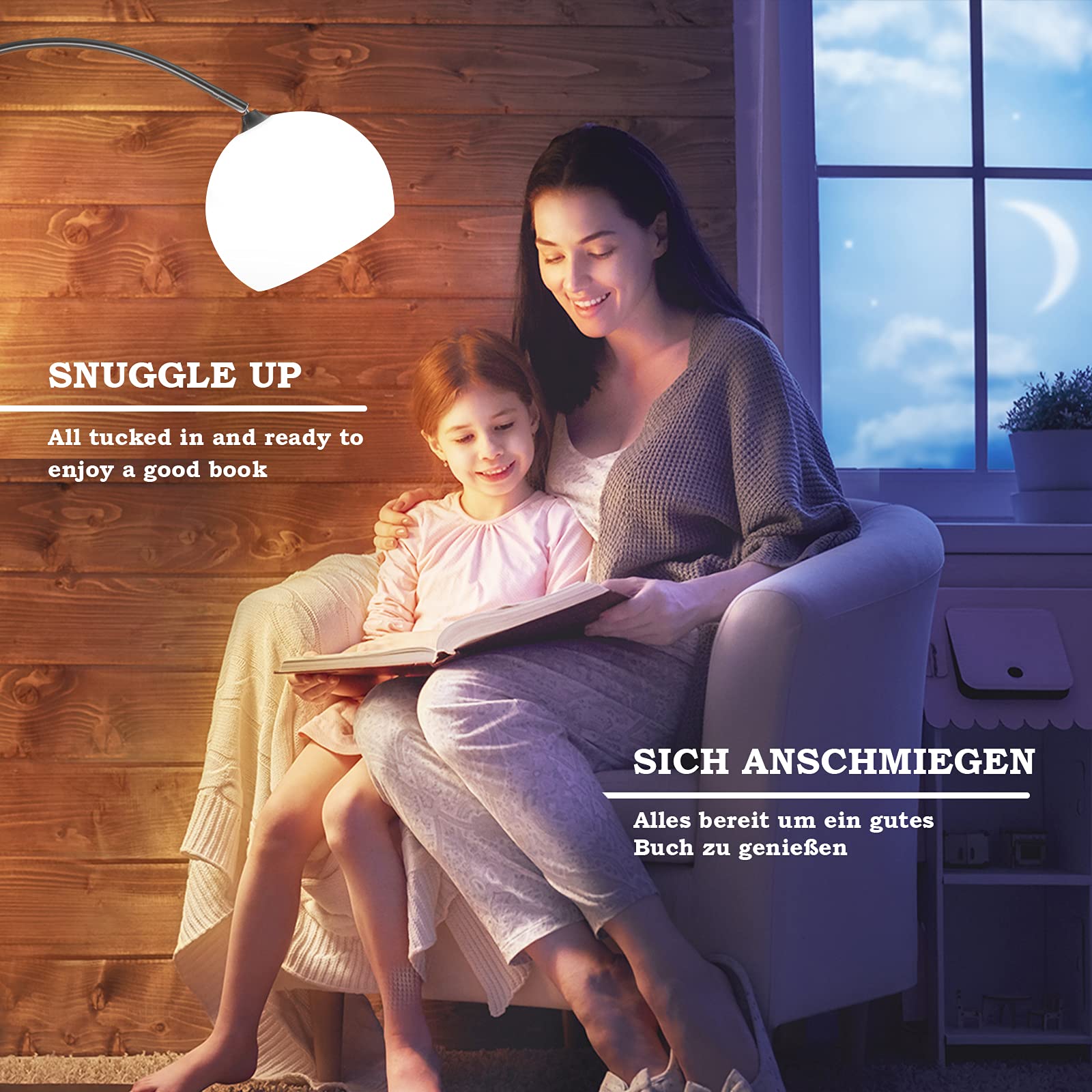 Lampe Arc - Hauteur réglable (145-220 cm), abat-jour rotatif, base ronde en marbre, E27, max. 60 W, ou LED - 7