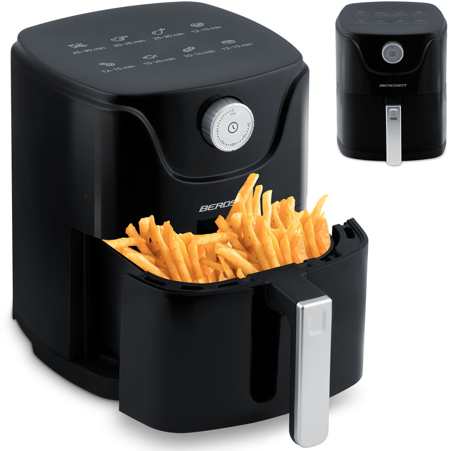 Frytkownica beztłuszczowa frytownica air fryer mocna Berdsen