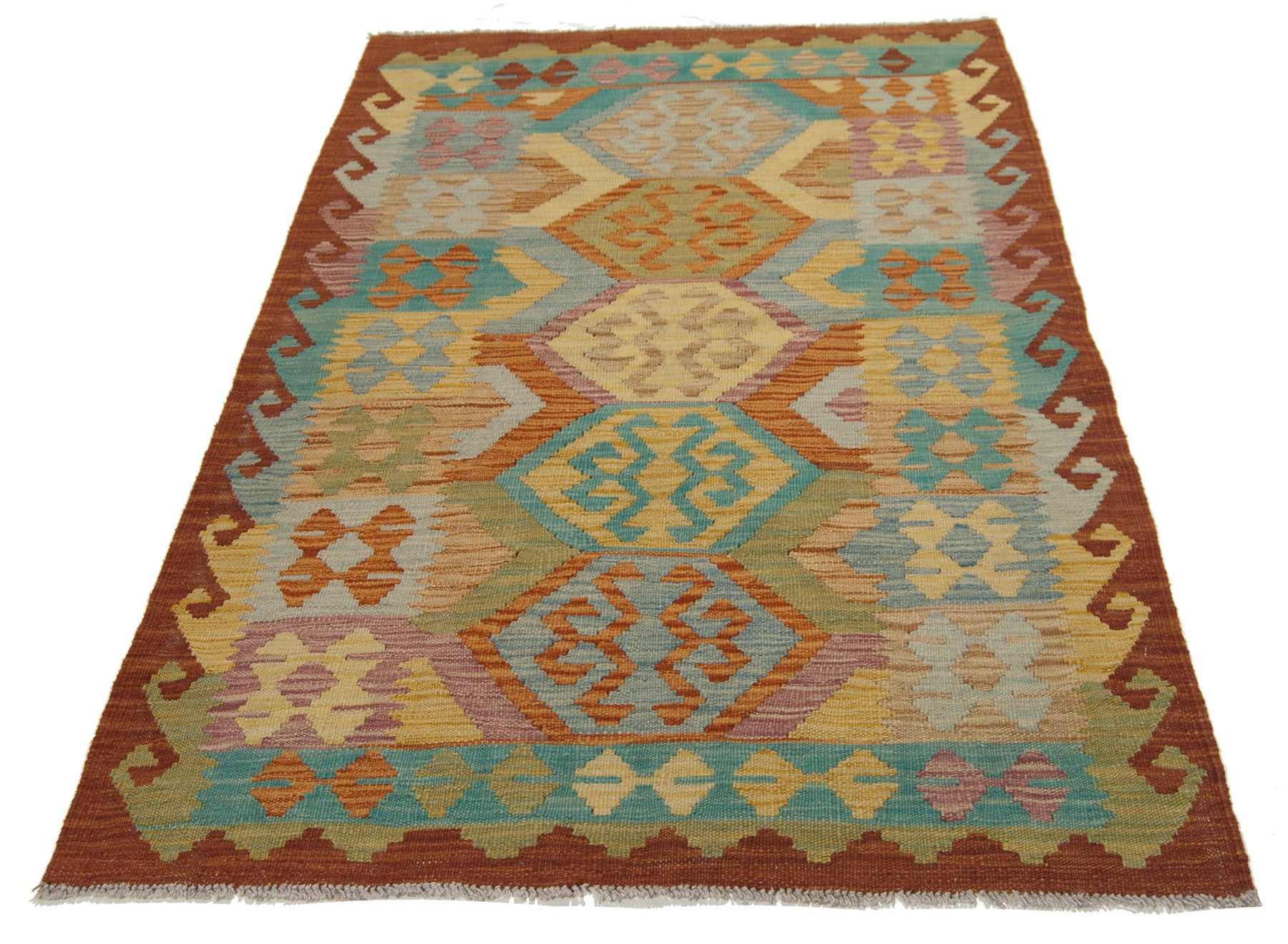 153x97 CM Authentik Kilim Kelem Oryginalny Ręcznie Robiony Klasyczny STYL